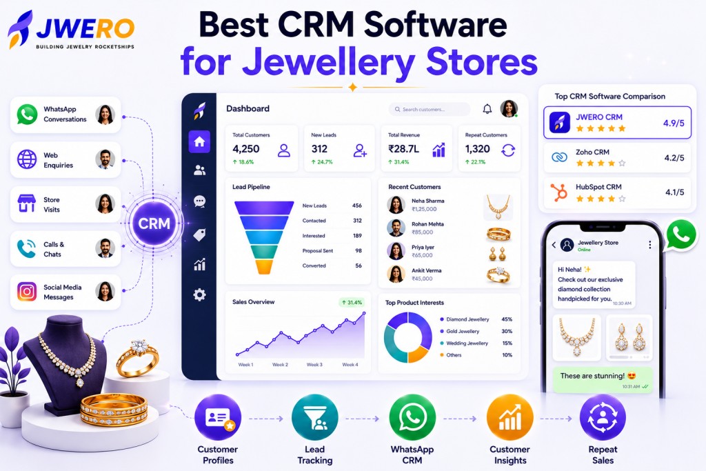 Best CRM Software for Jewellery Stores