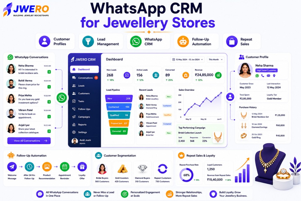 WhatsApp CRM for Jewellery Stores: Complete Guide