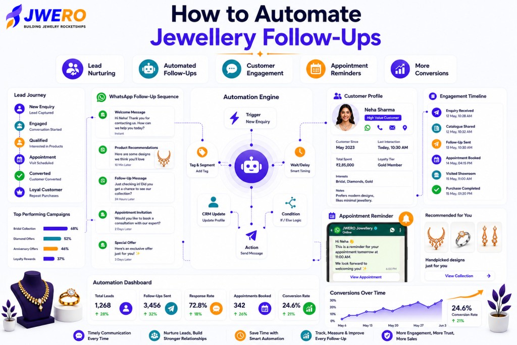 How to Automate Jewellery Follow-Ups and Convert More Customers