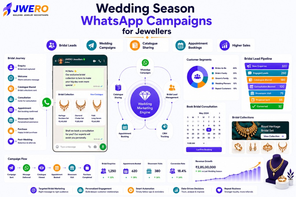 Wedding Season WhatsApp Campaigns for Jewellers