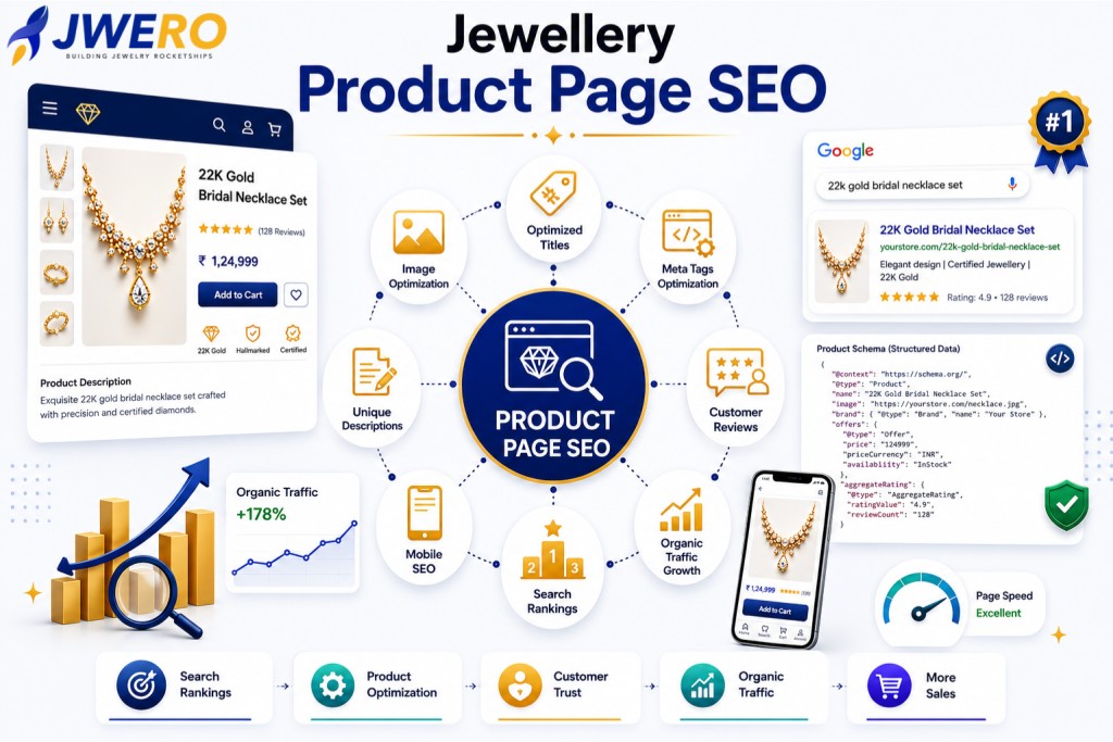 Jewellery Product Page SEO
