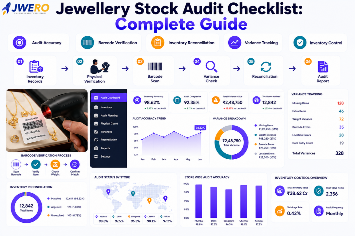 Jewellery Stock Audit Checklist: Complete Guide