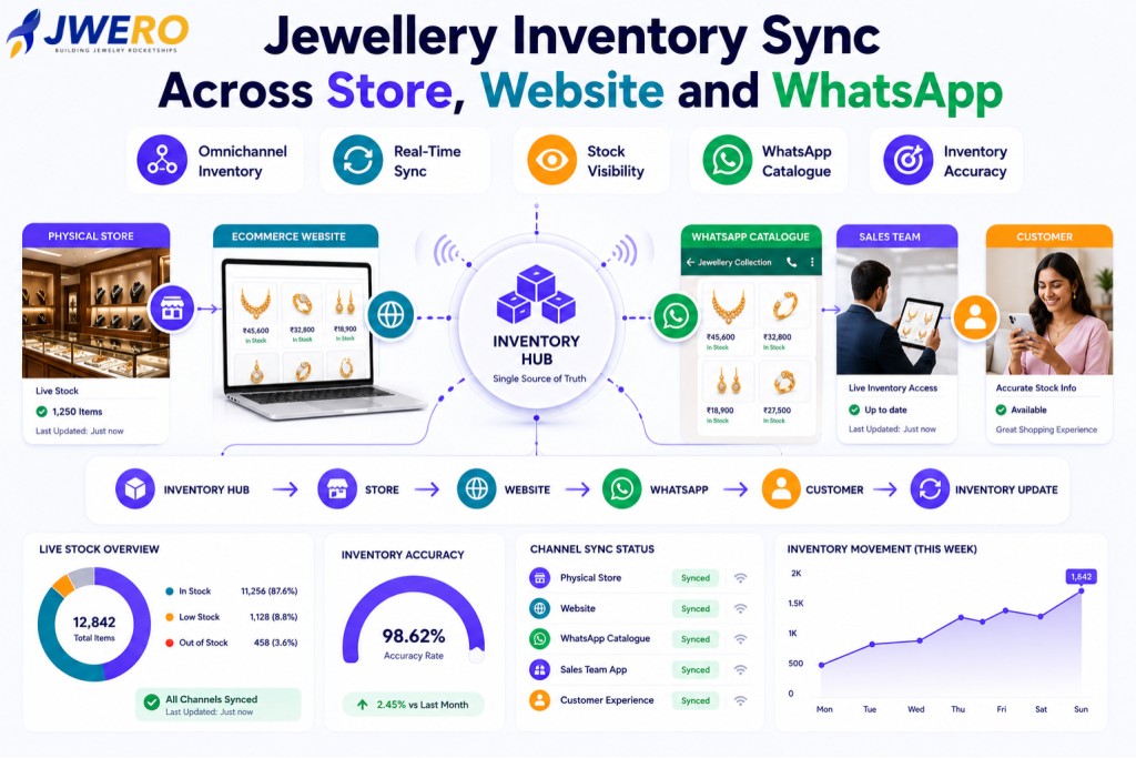 Jewellery Inventory Sync Across Store, Website and WhatsApp