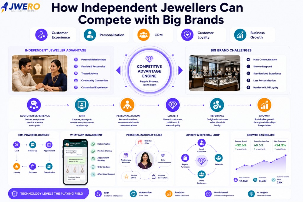 How Independent Jewellers Can Compete with Big Brands