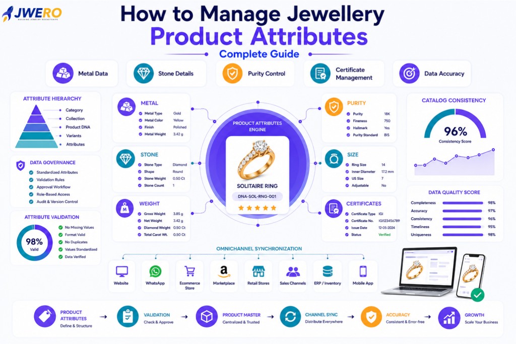 Jewellery Product Attributes Management Guide