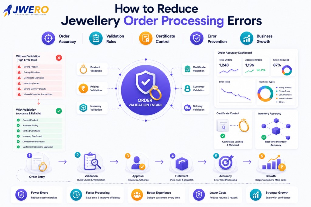 How to Reduce Jewellery Order Processing Errors