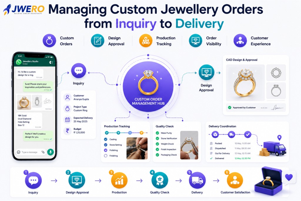 Managing Custom Jewellery Orders from Inquiry to Delivery